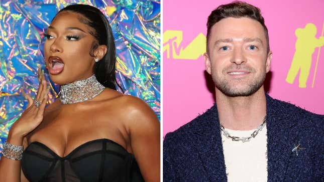 The moment of Megan Thee Stallion & Justin Timberlake at 2023 MTV VMAs, by  Frudia, Sep, 2023