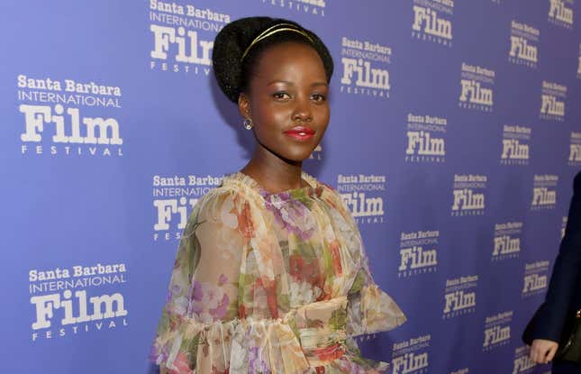  Lupita Nyong’o at the Montecito Award Honoring Lupita Nyong’o during the 35th Santa Barbara International Film Festiva on January 20, 2020 in Santa Barbara, California.