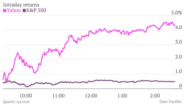 Image for article titled Marissa Mayer now wants to be a comedy mogul and Yahoo investors like it