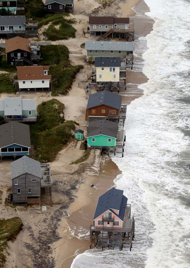 Image for article titled Photos: Florence’s destructive flooding, seen from the air