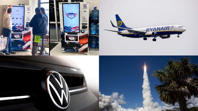 business new tamfitronics Image for article titled Boeing is stuck in space, Volkswagen's rough ride, and American Airlines' woes: Business news roundup