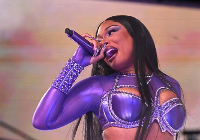 Image for article titled After An Emotional Moment On Stage, Megan Thee Stallion Calls Out Haters Over ‘Fake’ AI-Generated Videos!