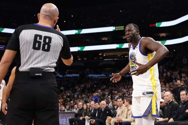 Draymond Green, ejected again.