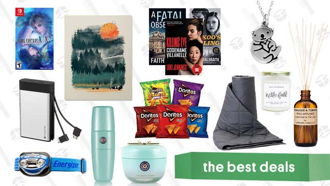 Image for article titled Sunday&#39;s Best Deals: mophie Power Bank, Tatcha Sale, Weighted Blankets, and More