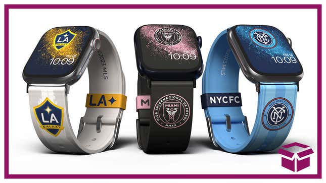 Image for article titled MLS Apple Watch Bands are Perfect For Any Sports Fan