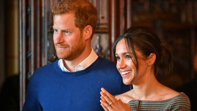 Image for article titled Meghan and Harry Will Name the Baby When They Feel Like It