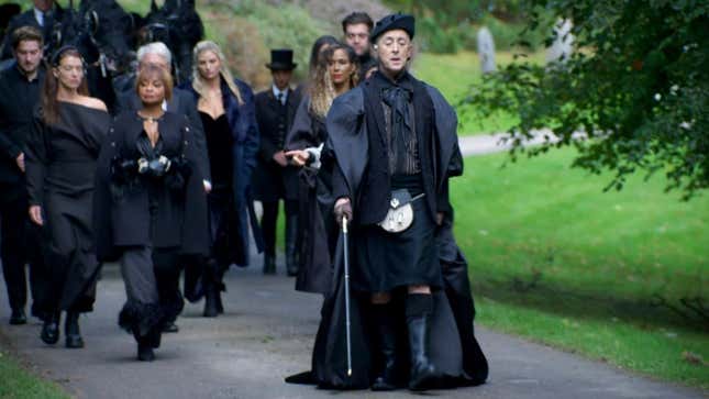 Image for article titled Let&#39;s rank all of Alan Cumming&#39;s fabulous outfits on The Traitors