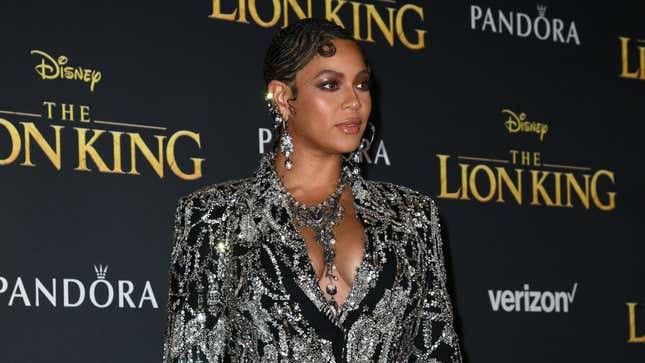 Beyoncé attends the premiere of Disney’s “The Lion King” at Dolby Theatre on July 09, 2019 in Hollywood, California.