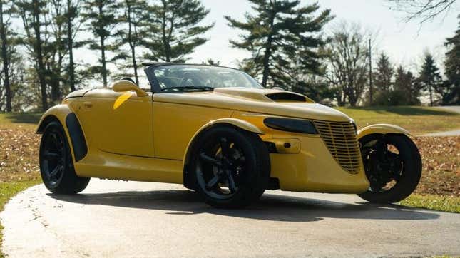 Image for article titled This Hemi-Swapped Plymouth Prowler Finally Backs Up Its Looks With Power