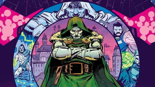 The cover art of the 2024 Doom one-shot shows the super villain folding his arms. 