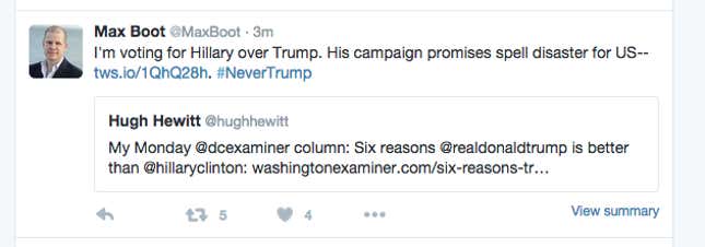Image for article titled Trump’s splintering of the Republican party has begun