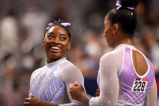 Image for article titled Simone Biles Simply Cannot Stop Making History