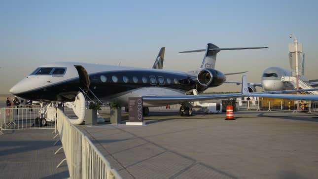 Gulfstream G700 at the Dubai Airshow 2023