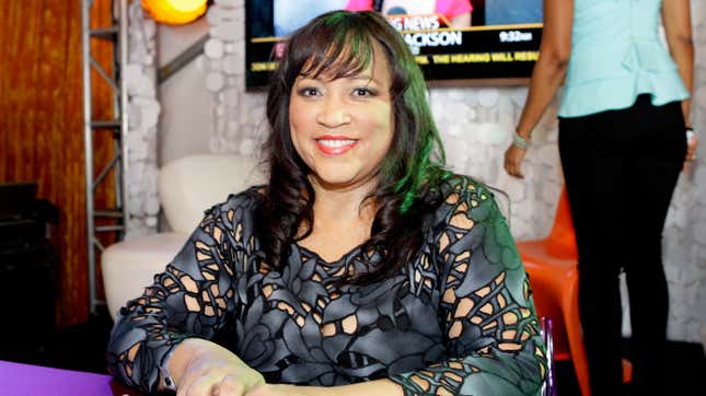  Actress Jackee Harry during the 2013 BET Experience at L.A. LIVE on June 29, 2013, in Los Angeles, California.