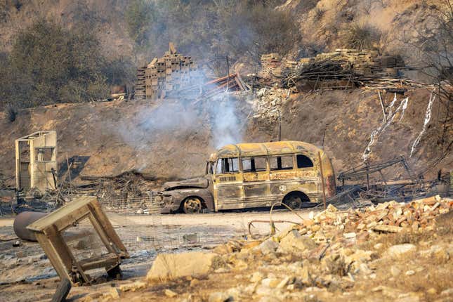 Image for article titled Los Angeles wildfires destroy more than 30 historically significant structures