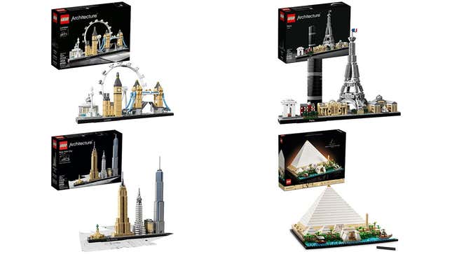 Travel Abroad and Visit Landmarks with LEGO