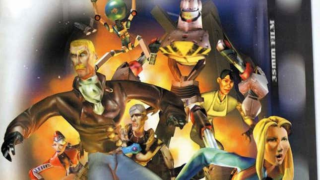 The TimeSplitters box art.