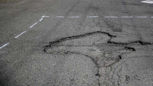 Una calle en Oakland, California