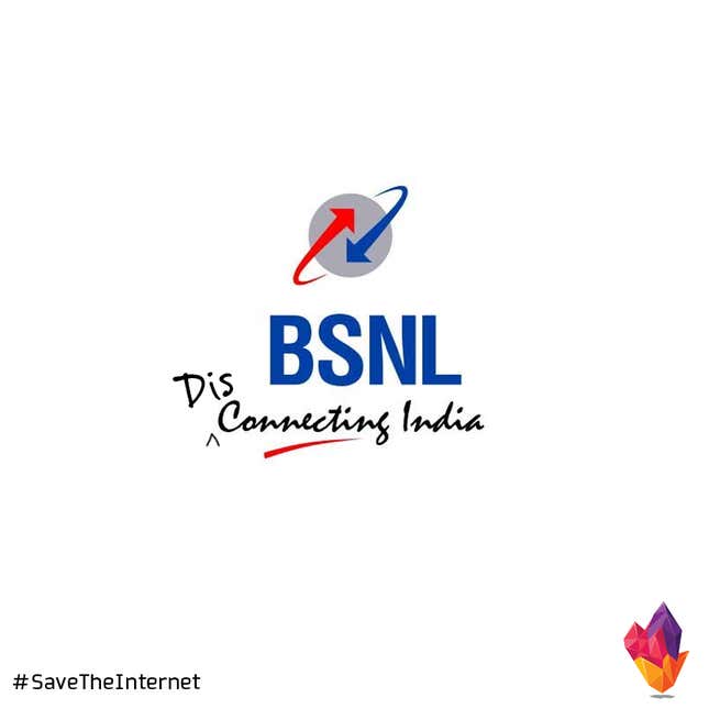 Image for article titled Mobile network ads in an India with unfair internet might look like this