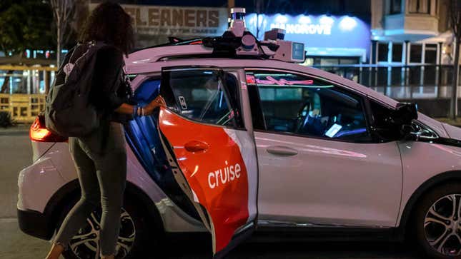 Image for article titled NHTSA Investigating California Crash Involving Cruise Self-Driving Taxi