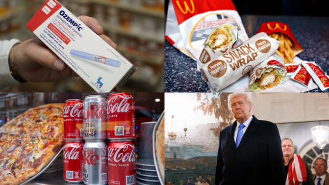 Image for article titled Ozempic and blindness, McDonald&#39;s and chicken, Coca-Cola and tariffs: Business news roundup