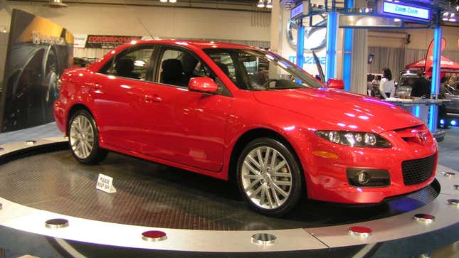 2005 Mazda Mazdaspeed 6 en el Calgary Auto and Truck Show