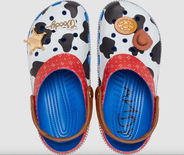 Pixar Toy Story Woody Crocs