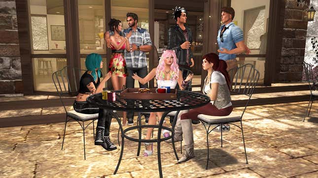 On Second Life, the economy boomed in 2020.