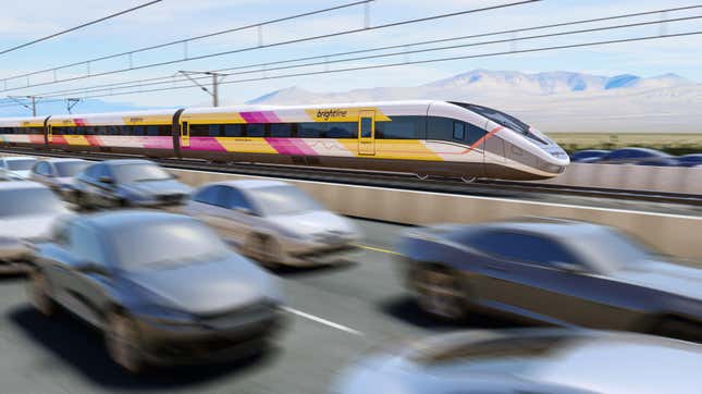 Image for article titled Race To Build Trains Could Mess Up The Construction Timeline For The LA To Vegas High-Speed Rail