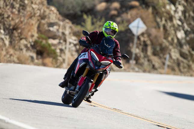 Image for article titled The 2022 Ducati Multistrada V4 Pikes Peak Is A Whole Lot Of Everything