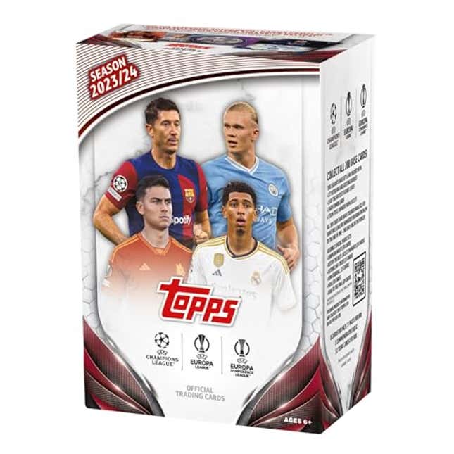 Image for article titled 2023/24 Topps UEFA Club Competitions Value Box, Now 31% Off