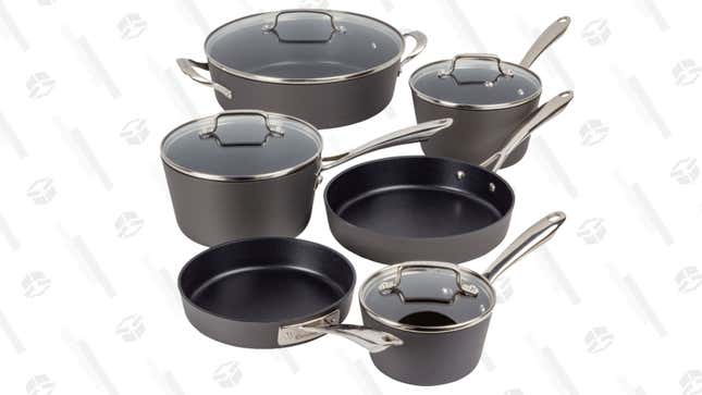 Cuisinart 10-Piece Nonstick Cookware Set | $99 | MorningSave