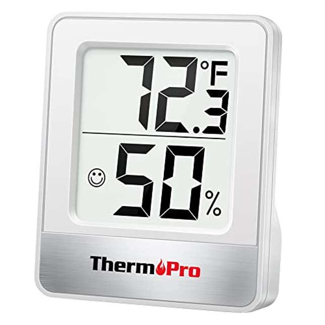 Image for article titled ThermoPro TP49 Digital Hygrometer Indoor Thermometer Humidity Meter Room Thermometer with Temperature and Humidity Monitor Mini Hygrometer Thermometer, Now 21% Off