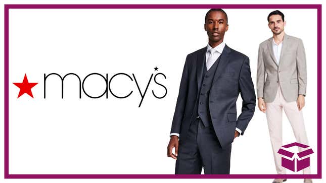 Up to 70% Off Men’s Suiting and More!