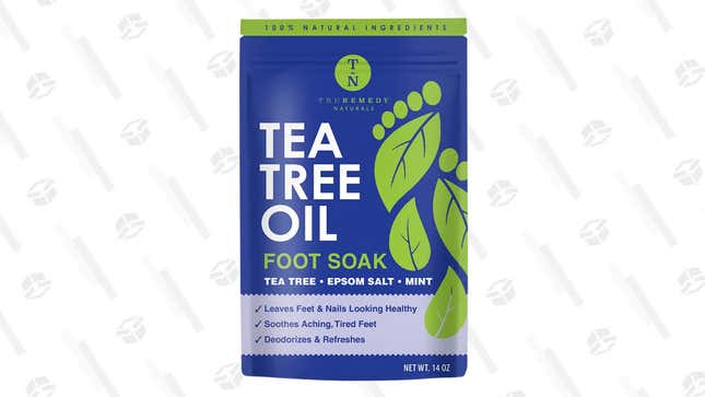 Tea Tree Oil Foot Soak | $11 | Amazon | Promo Code 16EENYWC