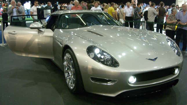 A photo of a Lightning GT sports car. 