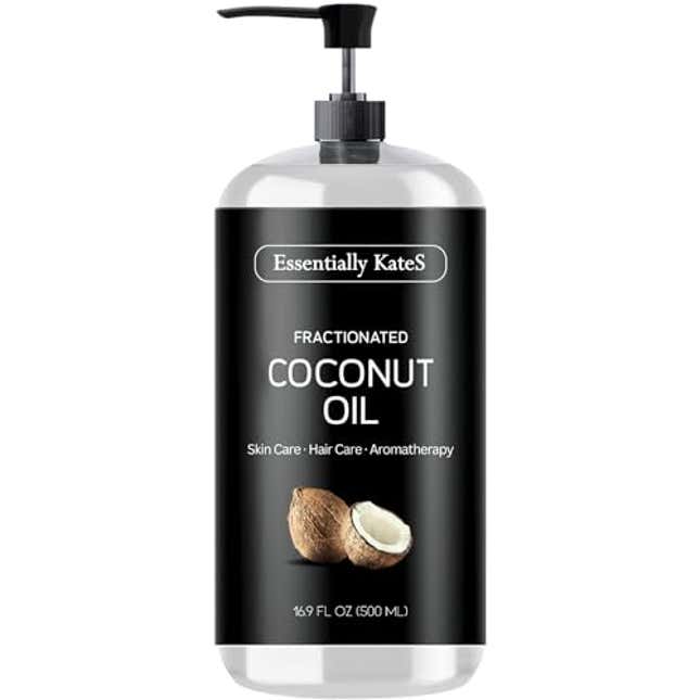 Essentially KateS Fractionated Coconut Oil 16.9 Fl Oz (500ML), Now 10% Off