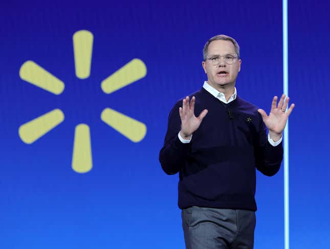 Walmart CEO Doug McMillon during CES 2024. 