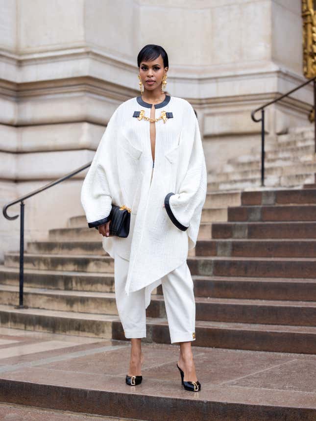 What Black Celebs Are Wearing to Paris and Milan Fashion Week 2024