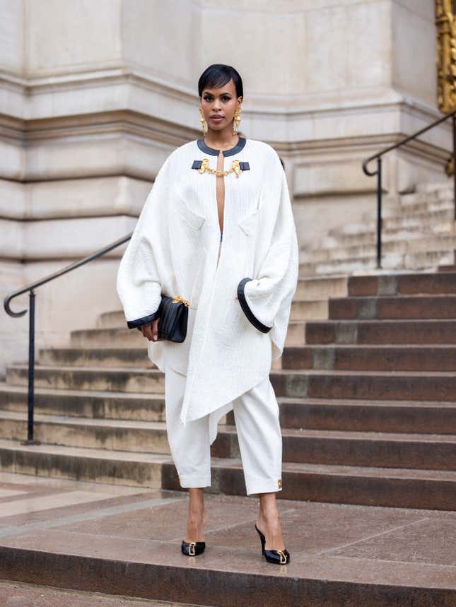 Image for article titled More Black Celebs Are Slaying at Paris and Milan Fashion Week 2024