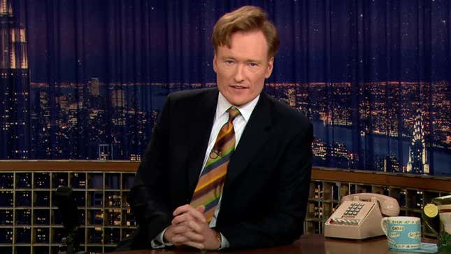 Conan O'Brien celebrated after gonzo Hot Ones episode