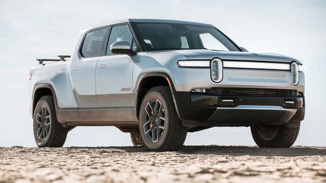 Image for article titled Rivian R1T Gets 314 Miles Of Range — But Not With The Biggest Battery