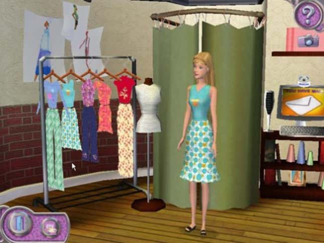 Barbie game fashion show online