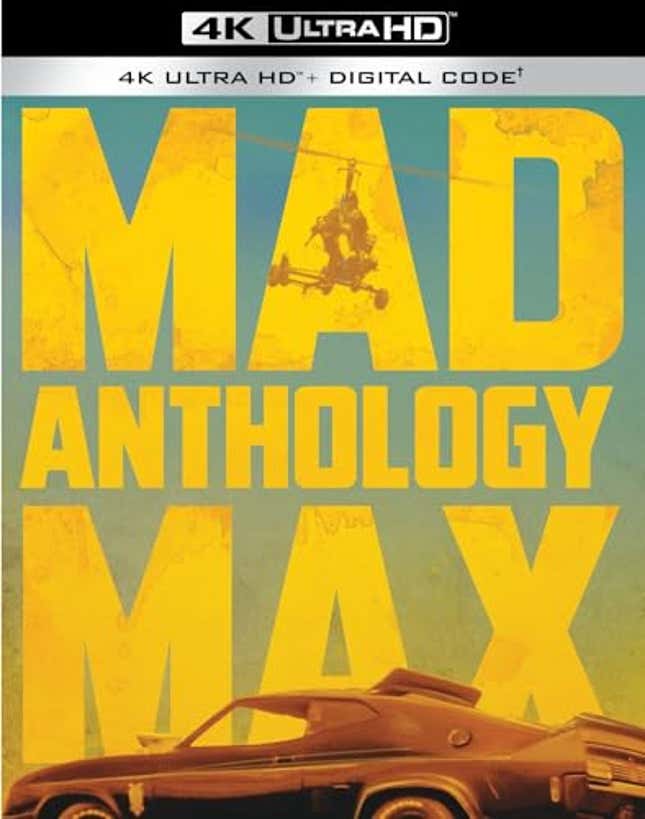 Image for article titled Mad Max 4-Film Anthology (4K Ultra HD) [4K UHD], Now 22% Off