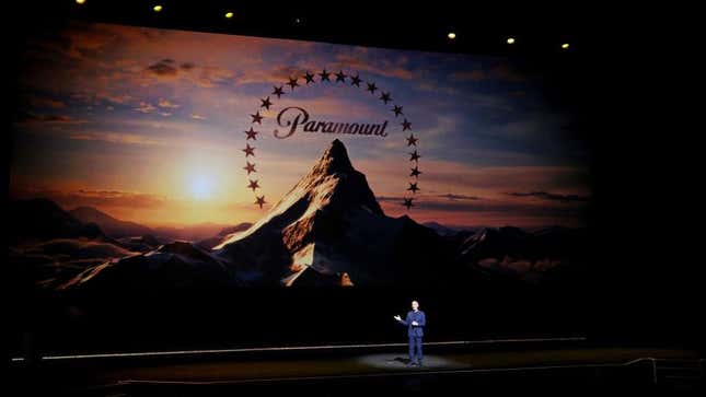 Paramount CEO Brian Robbins at CinemaCon.