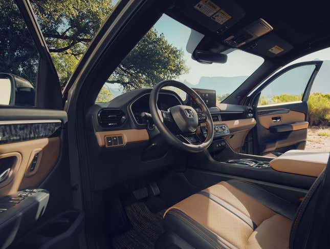 Interior of a 2026 Honda Passport TrailSport