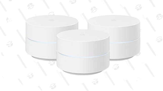 Google Mesh Wi-Fi System 3-Pack | $150 | Amazon