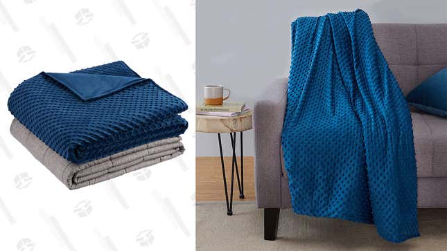 Amazon Basics Weighted Blanket | $52 | Amazon