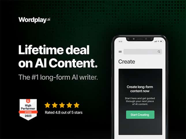 Don’t Lose Out on a Massive Price Drop on Wordplay AI Generator