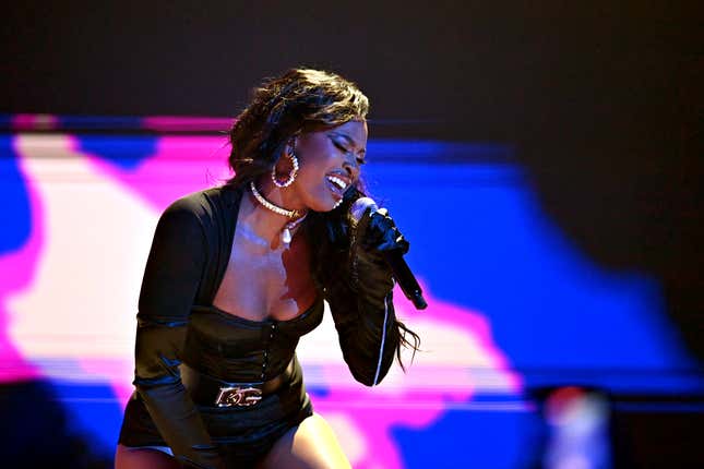 Coco Jones performs onstage during the 2024 BET Awards at Peacock Theater on June 30, 2024 in Los Angeles, California.